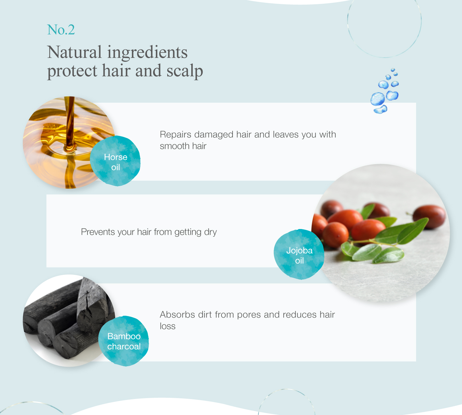 Black sea cucumber shampoo is Natural ingredients protect hair and scalp