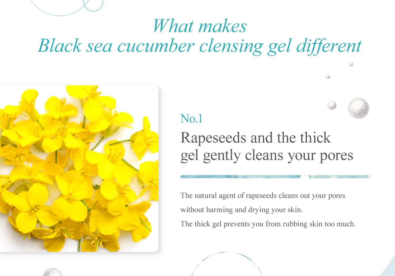 You do not have to use any other skincare products but all-in-one gel after washing your face
